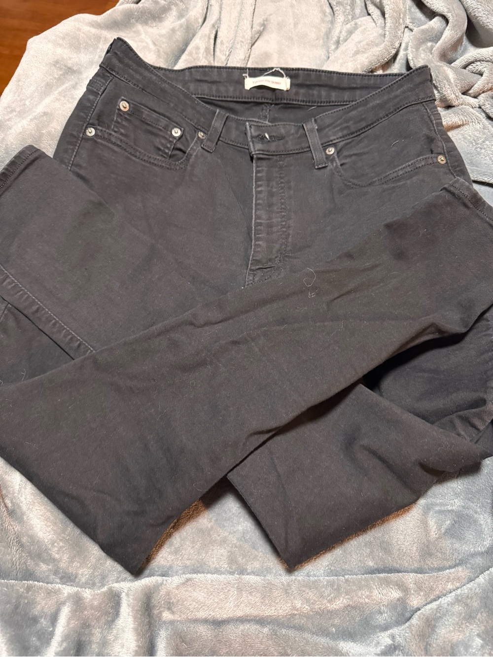 Levi's Black High-Rise Skinny Jeans